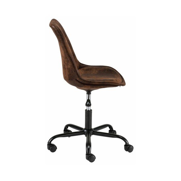 Rjav pisarniški stol na kolesih Støraa Dennis-image-1