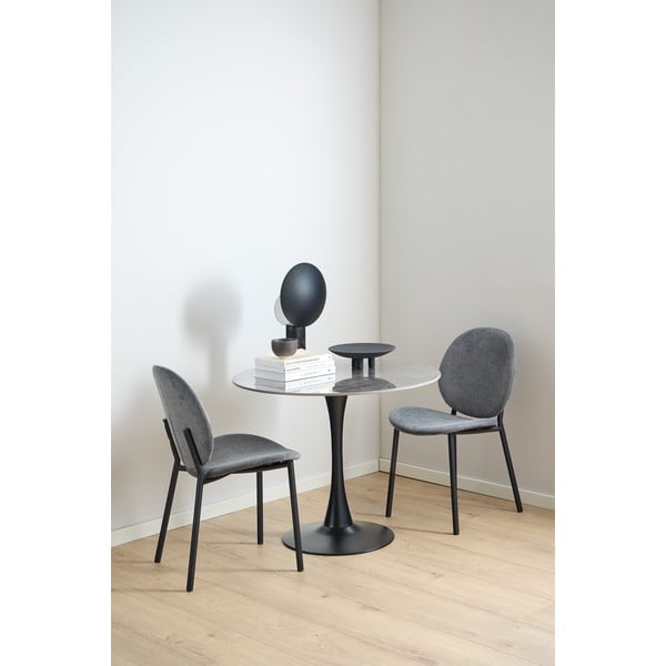 Antracitno siv jedilni stol Cliff – Actona-image-3