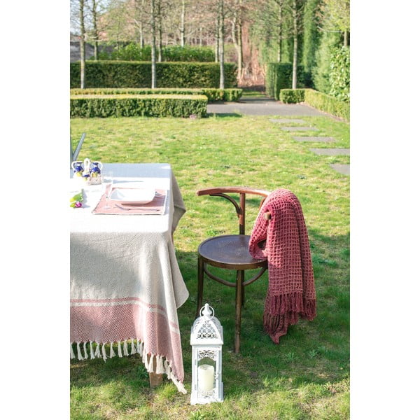 Rjavo-siva bombažna odeja Tiseco Home Studio Waffle, 130 x 170 cm-image-3