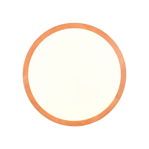 Svetlo rjava LED stropna svetilka ø 40 cm Iseo – Trio-image-1