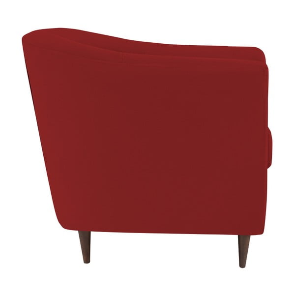 Rdeči fotelj Kooko Home Love-image-3
