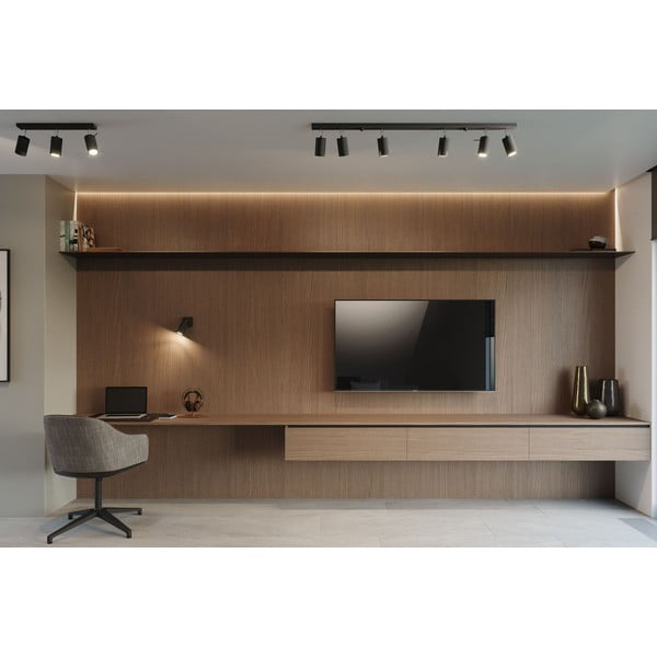 Črna stropna svetilka Sollux Etna 4L-image-2