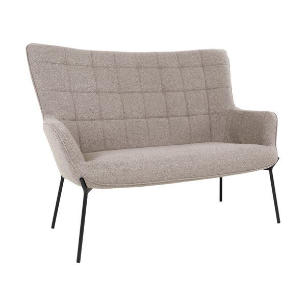 Bež sedežna garnitura 128 cm Glasgow – House Nordic-image-1