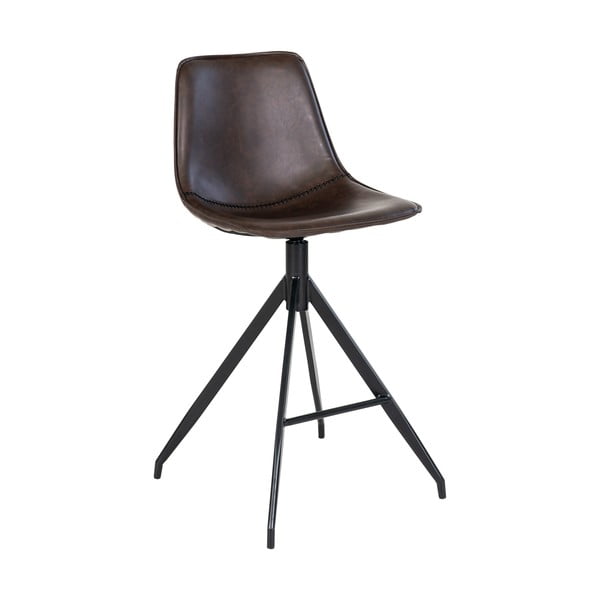 Temno rjavi barski stoli v kompletu 2 ks 84 cm Monaco – House Nordic