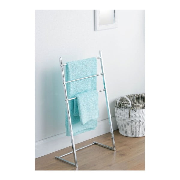 Stojalo za brisače iz kromiranega jekla v srebrni barvi – Premier Housewares-image-1