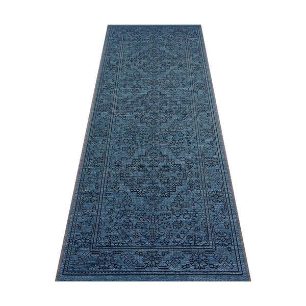 Temno modra zunanja preproga NORTHRUGS Tyros, 70 x 200 cm-image-2