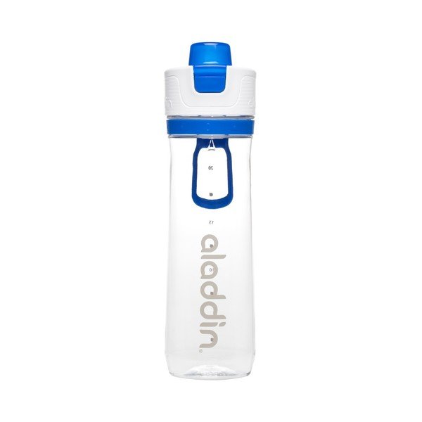 Športna plastenka za vodo z modrim števcem Aladdin, 800 ml