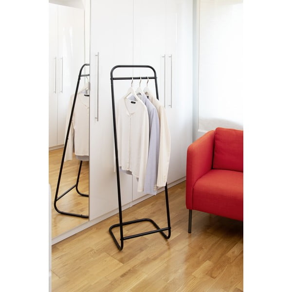 Črno kovinsko stojalo za oblačila Surya – Wenko-image-1