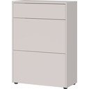 Kremno bela omarica v mat dekorju 70x99x34 cm Binetto – Germania