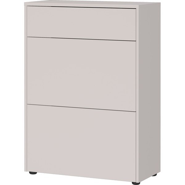 Kremno bela omarica v mat dekorju 70x99x34 cm Binetto – Germania