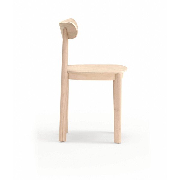 Jedilni stol v jesenovem dekorju v naravni barvi Nara – Teulat-image-3