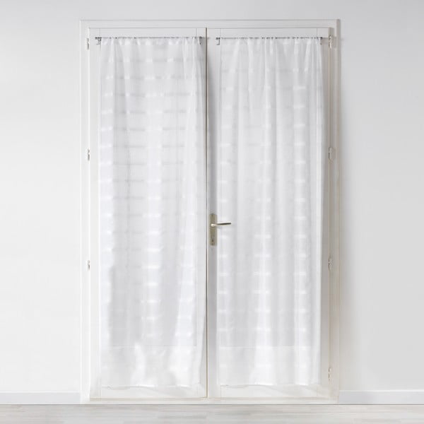 Bele prosojne zavese iz tančice v kompletu 2 ks 70x200 cm Candide – douceur d'intérieur