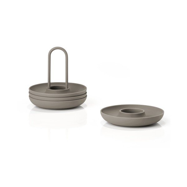 Kovinski podstavki za jajca v kompletu 4 ks Singles – Zone