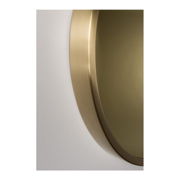 Stensko ogledalo v zlati barvi Zuiver Bandit, ø 60 cm-image-3