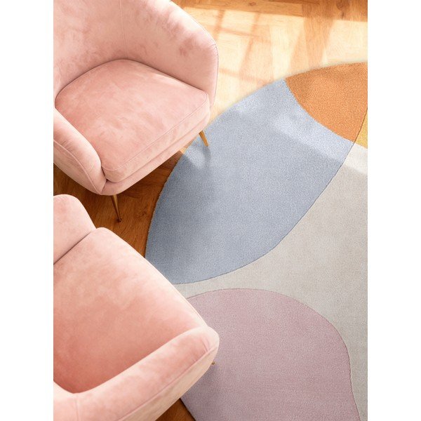 Ročno tkana volnena okrogla preproga ø 200 cm Hackney Clarissa – Ted Baker-image-2