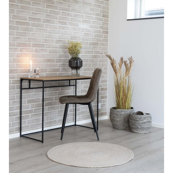 Pisalna miza z zgornjim delom v hrastovi barvi House Nordic Vita-image-1