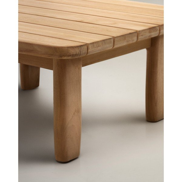 Vrtna miza iz tikovine 70x70 cm Tirant - Kave Home-image-4