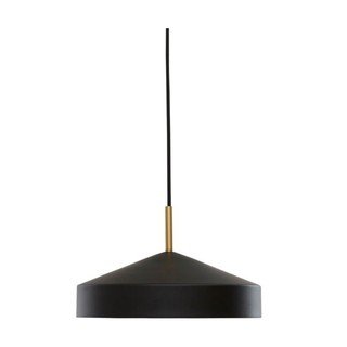 Črna kovinska viseča svetilka ø 30 cm Hatto – OYOY Living Design