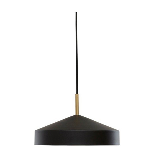 Črna kovinska viseča svetilka ø 30 cm Hatto – OYOY Living Design