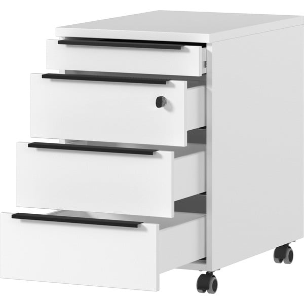 Bela omarica z možnostjo zaklepanja 42x63 cm Mailand – Germania-image-2