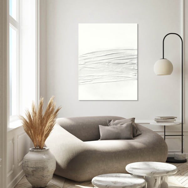 Ročno naslikana slika 90x118 cm White Passion – Malerifabrikken-image-1