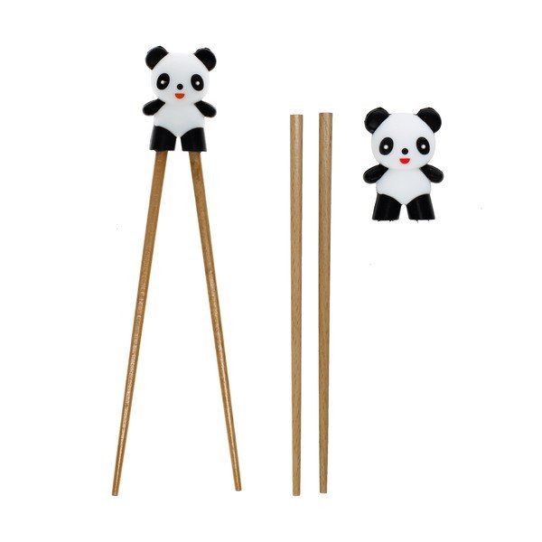 Lesene otroške učne palčke v naravni barvi Panda – Rex London-image-3