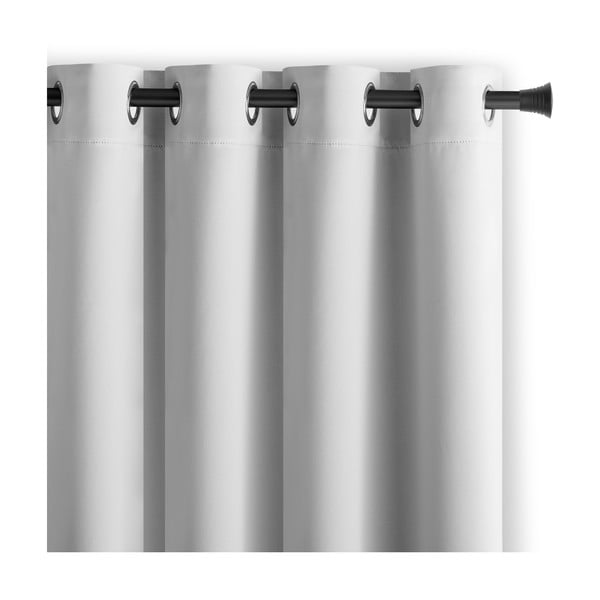 Bela zavesa za delno zatemnitev 140x175 cm Kierra – Restilo