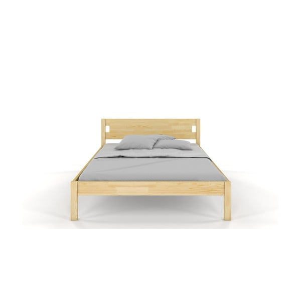 Zakonska postelja iz borovega lesa 180x200 cm  Laxbaken - Skandica-image-1