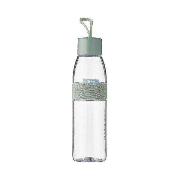 Žajbljevo zelena plastična steklenica za vodo 500 ml Ellipse – Mepal