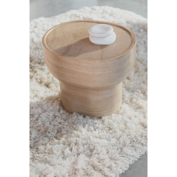 Stranska mizica v kamnitem dekorju 42x50 cm Noble – Zuiver-image-1