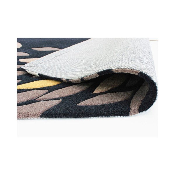 Preproga Flair Rugs Swirl Black/Gold, 160 x 230 cm-image-2