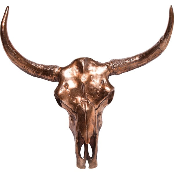 Stenska dekoracija Kare Design Skull Copper Big