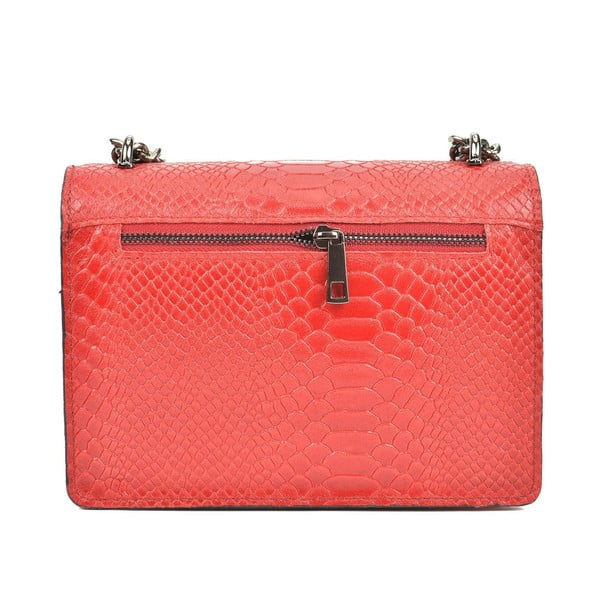 Rdeča usnjena pisemska torbica Renata Corsi Fiona-image-1