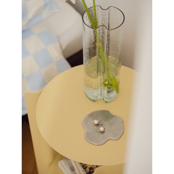 Steklena ročno izdelana vaza (višina 24 cm) Tubu – noo.ma-image-3