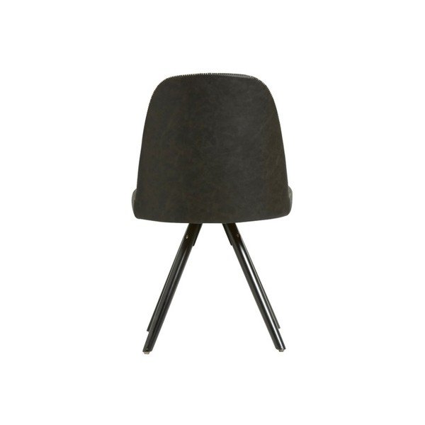 Komplet 2 sivih jedilnih stolov Marckeric Natal-image-1