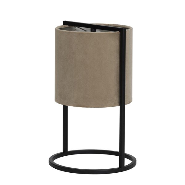 Ćrno-bež namizna svetilka (višina 35 cm) Santos - Light & Living-image-2