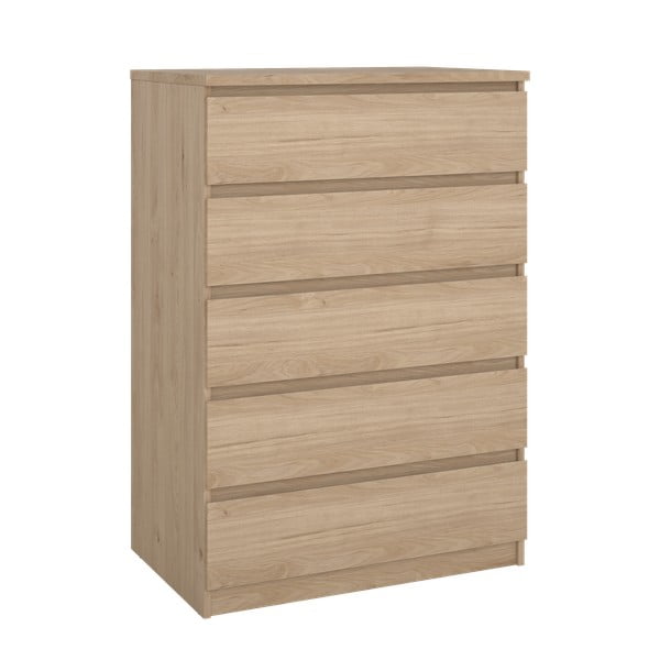 Komoda v hrastovem dekorju 77x111x50 cm Naia – Tvilum-image-2