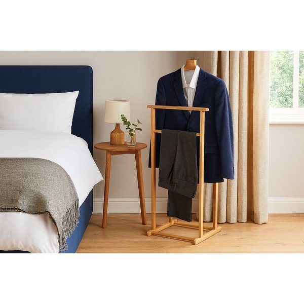 Bambusovo stojalo za obleko v naravni barvi Aimo – Bonami Essentials-image-1