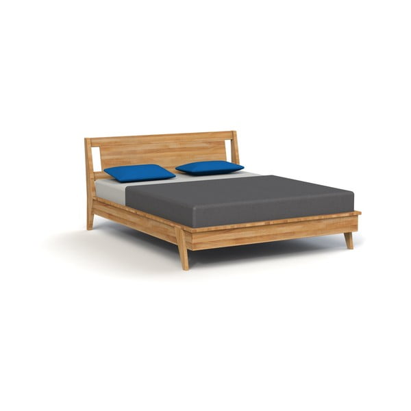 Hrastova zakonska postelja 160x200 cm Retro 2 - The Beds