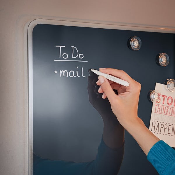 Siva steklena magnetna tabla Leitz Cosy, 60 x 40 cm-image-4