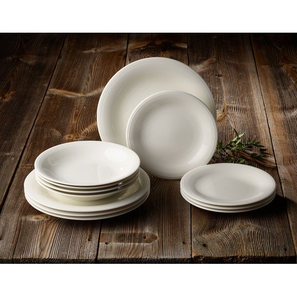 Bel porcelanast desertni krožnik Villeroy & Boch Like Color Loop, ø 21,5 cm-image-2