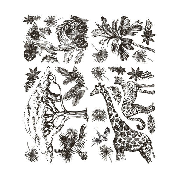 Dekorativne stenske nalepke Ambiance Savanna-image-4