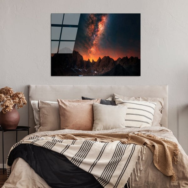 Steklena slika 100x70 cm Night Sky – Wallity-image-1