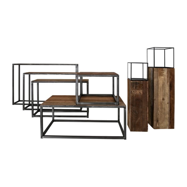 Komplet 3 mizic za shranjevanje Canett Nexø-image-1
