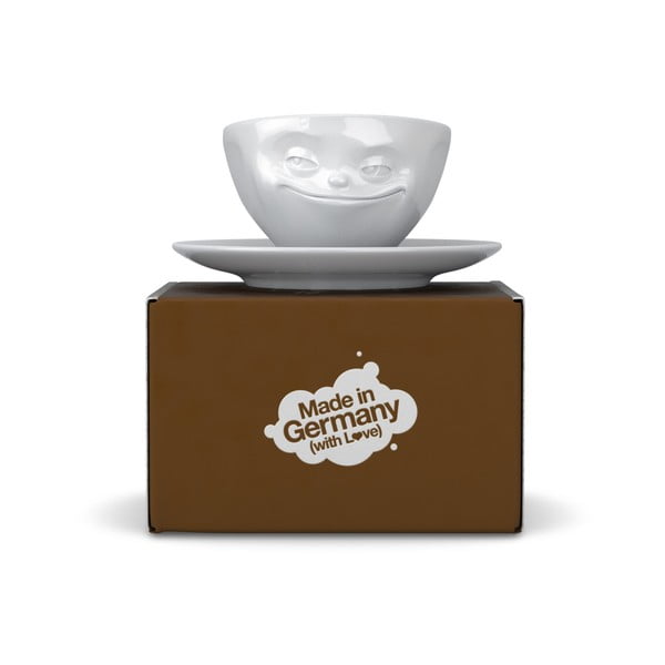 Bela skodelica za kavo 58products, prostornina 200 ml-image-1