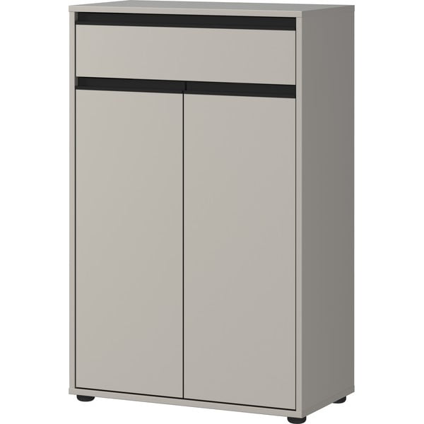 Siva visoka kopalniška omarica 63x98 cm Lemont – Germania-image-2