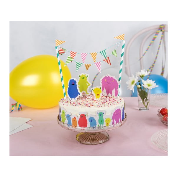 Set za okraševanje torte Rex London Monsters Of The World-image-2