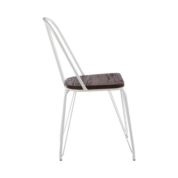 Bel/v naravni barvi jedilni stol iz masivnega bresta District – Premier Housewares-image-4