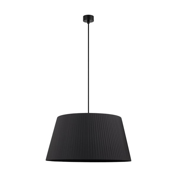 Črna viseča svetilka Sotto Luce Kami, ⌀ 54 cm