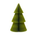 Bleščeč zelen papirnat božični okrasek Only Natural, višina 22,5 cm